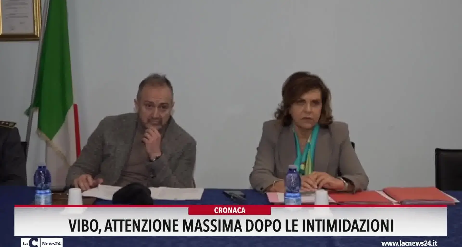 Vibo, attenzione massima dopo le intimidazioni