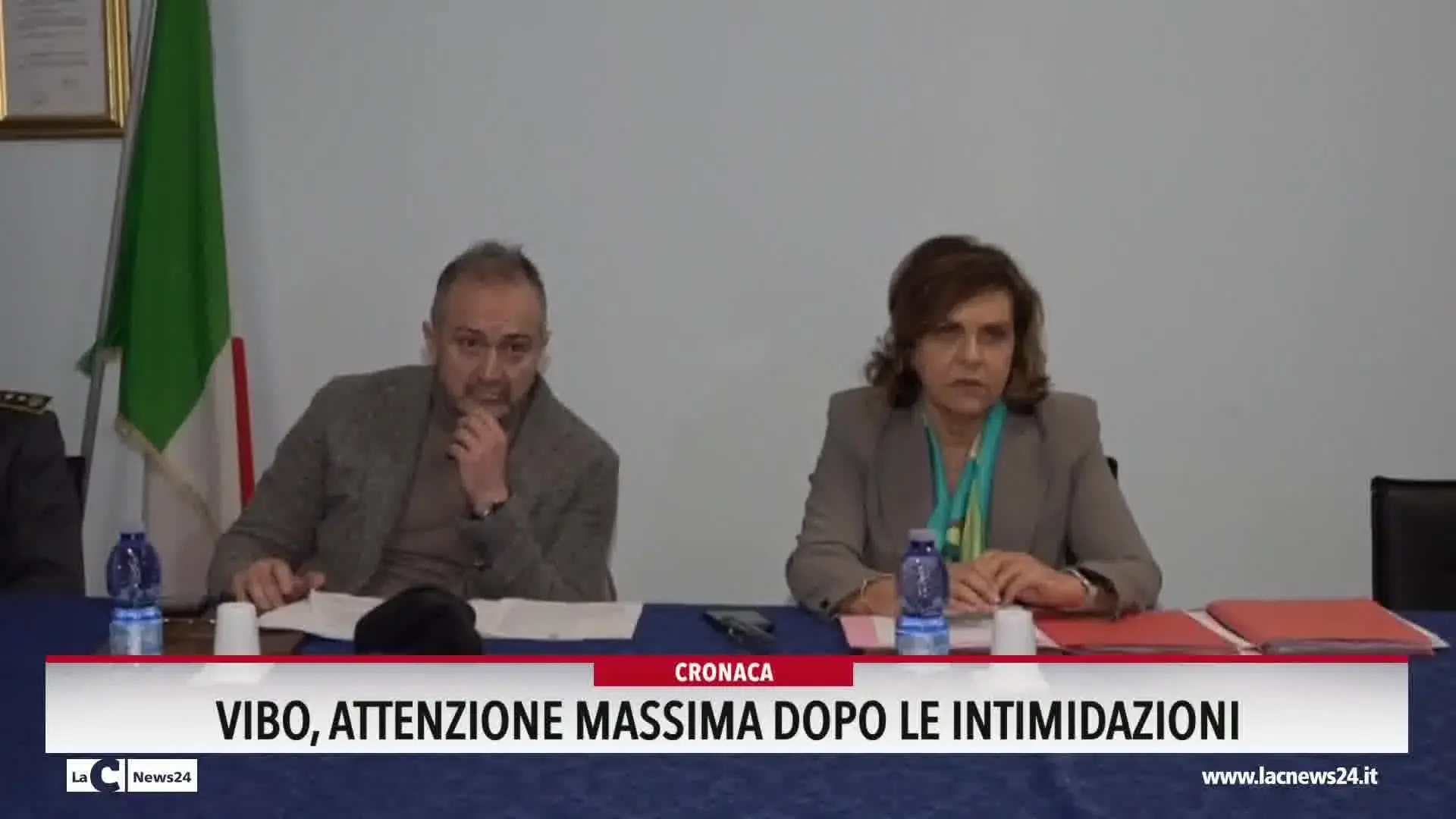 Vibo, attenzione massima dopo le intimidazioni