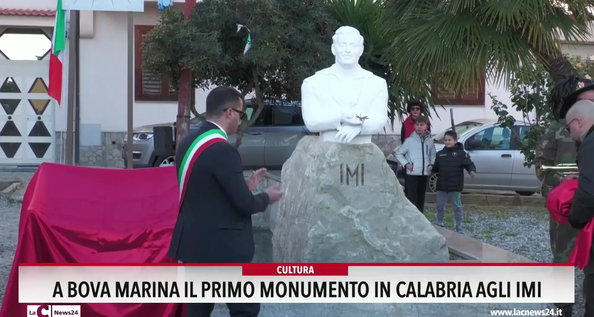 A Bova Marina il primo monumento in Calabria agli Imi