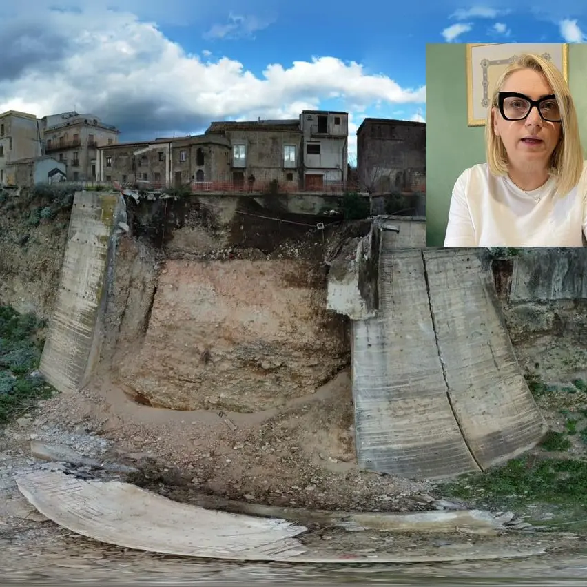 Caulonia e la frana a Maietta, Belcastro: «E’ tempo di azioni concrete»\n