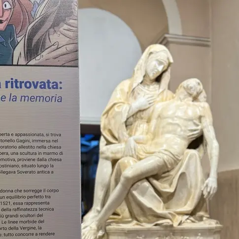 Fa tappa a Soverato il progetto espositivo “Antonello Gagini e la Pietà – Il Fumetto”\n