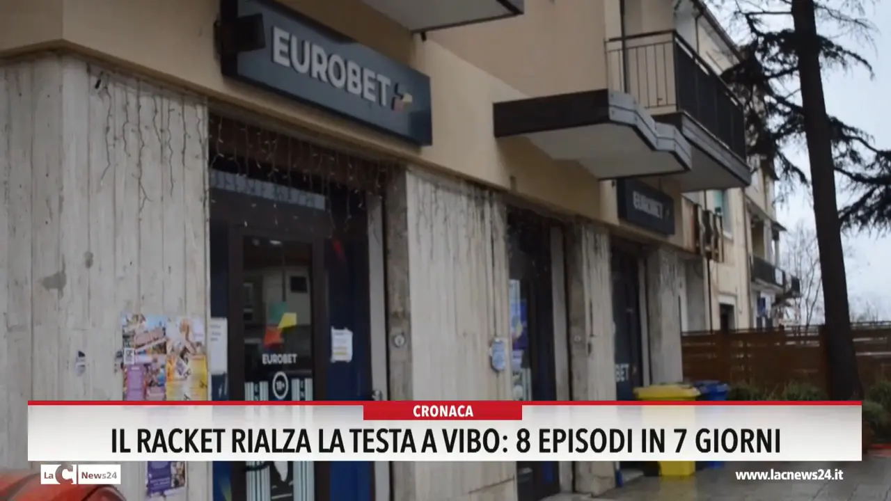 Il racket rialza la testa: a Vibo 8 episodi in 7 giorni