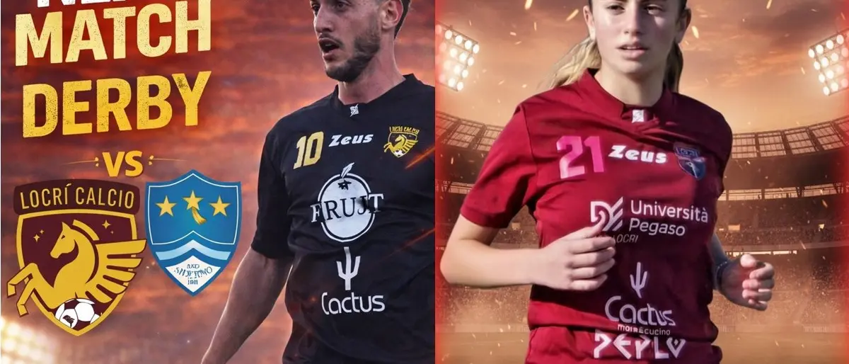Domenica giornata di grande calcio a Locri: derby maschile e esordio femminile di Eccellenza\n