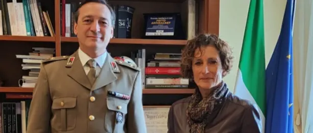 Il neo Comandante ACISMOM Calabria in visita al Prefetto di Reggio\n