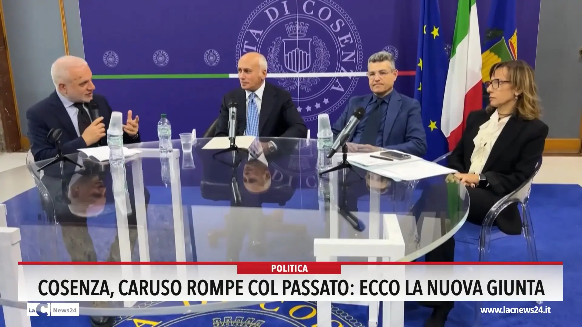 Cosenza, Caruso rompe col passato: ecco la nuova giunta