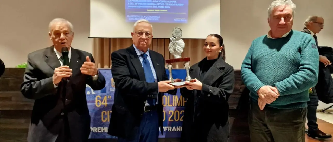 La 64esima Coppa Olimpia celebra la carriera del giornalista\u00A0Giuseppe Sarlo: «Ne sono onorato»\n