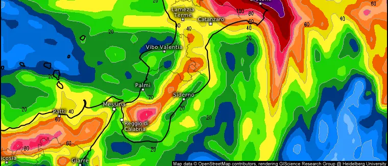 Nuova ondata di maltempo sulla Calabria: in arrivo vortice ciclonico nel weekend\n