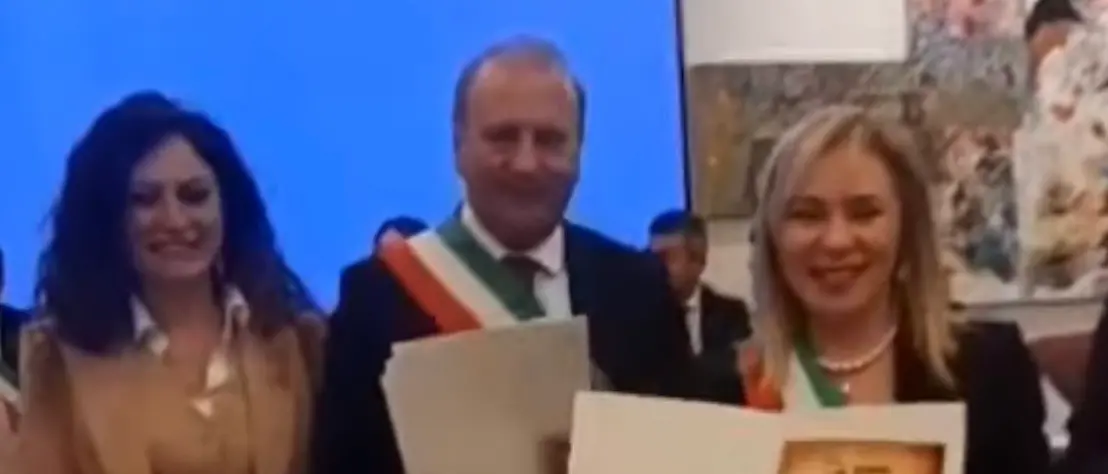 Riconoscimento SVIMAR al Sindaco di Gioia Tauro Simona Scarcella\n