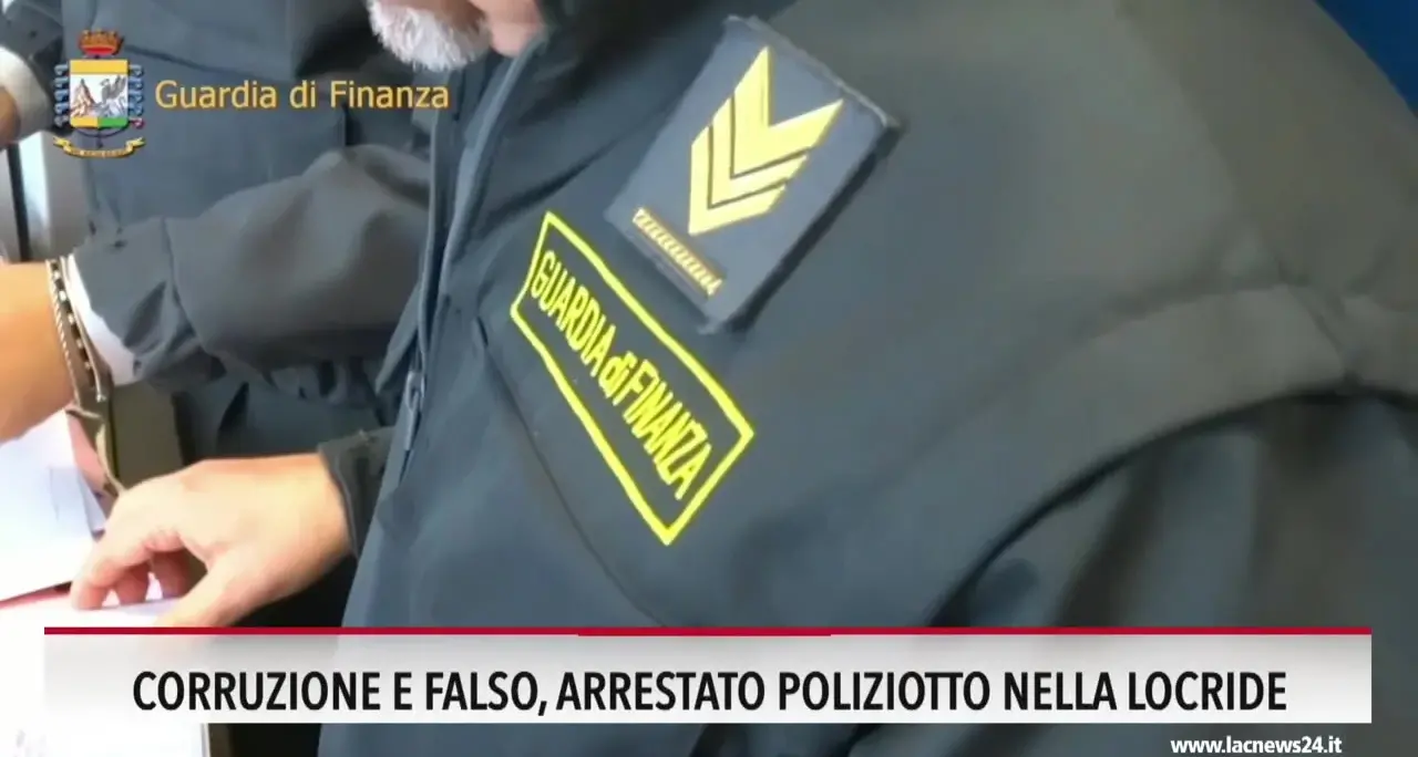 Corruzione e falso, arrestato poliziotto nella locride