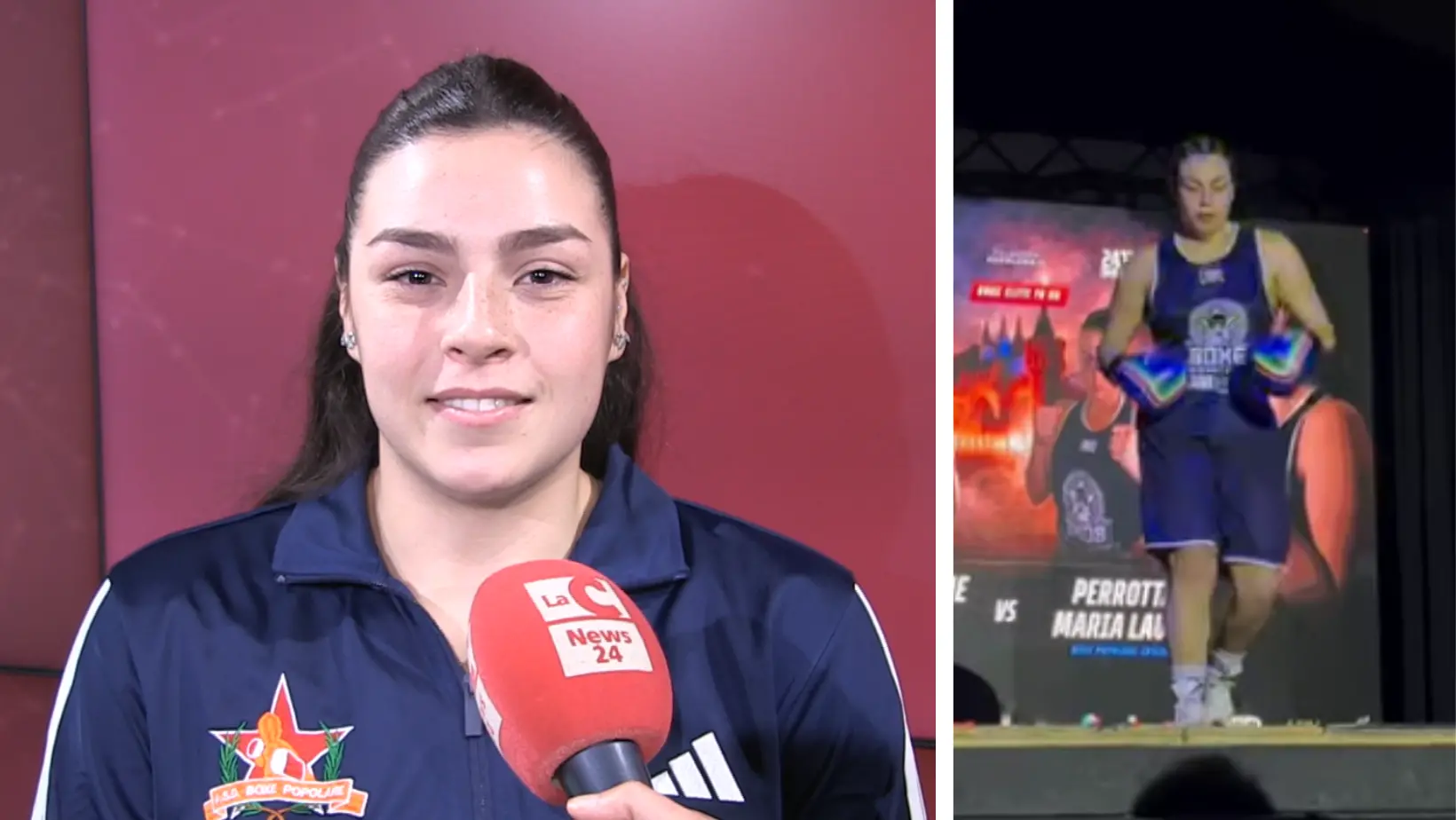 Pugni al cielo, l’atleta della Boxe Popolare di Cosenza Maria Laura Perrotta vince a Napoli: l’ascesa continua\n