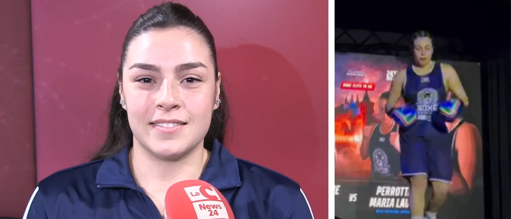 Pugni al cielo, l’atleta della Boxe Popolare di Cosenza Maria Laura Perrotta vince a Napoli: l’ascesa continua\n