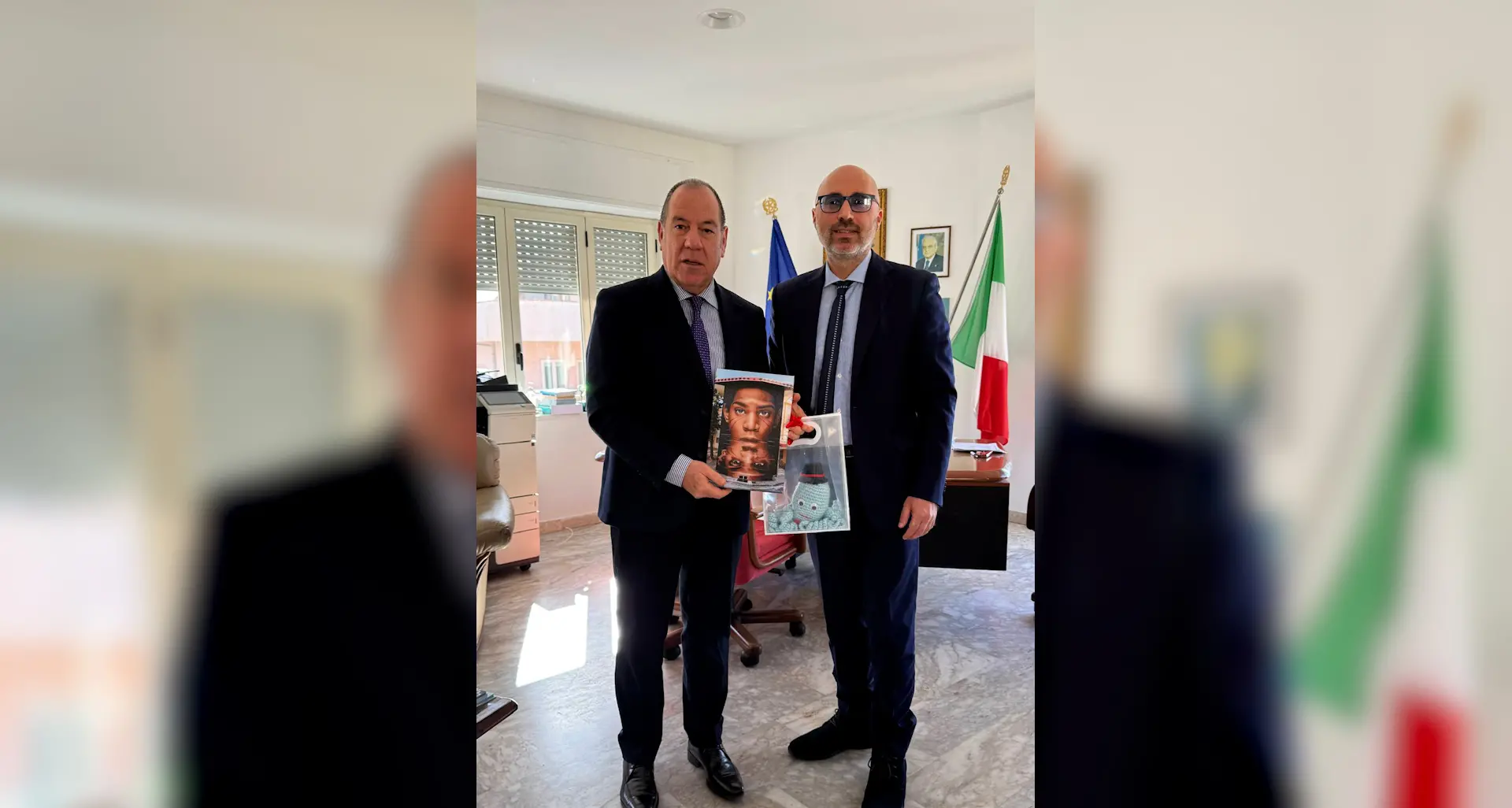 Nuovo commissariato\u00A0di Polizia a Diamante, il sindaco\u00A0accoglie\u00A0il questore di Cosenza Antonio Borelli\n