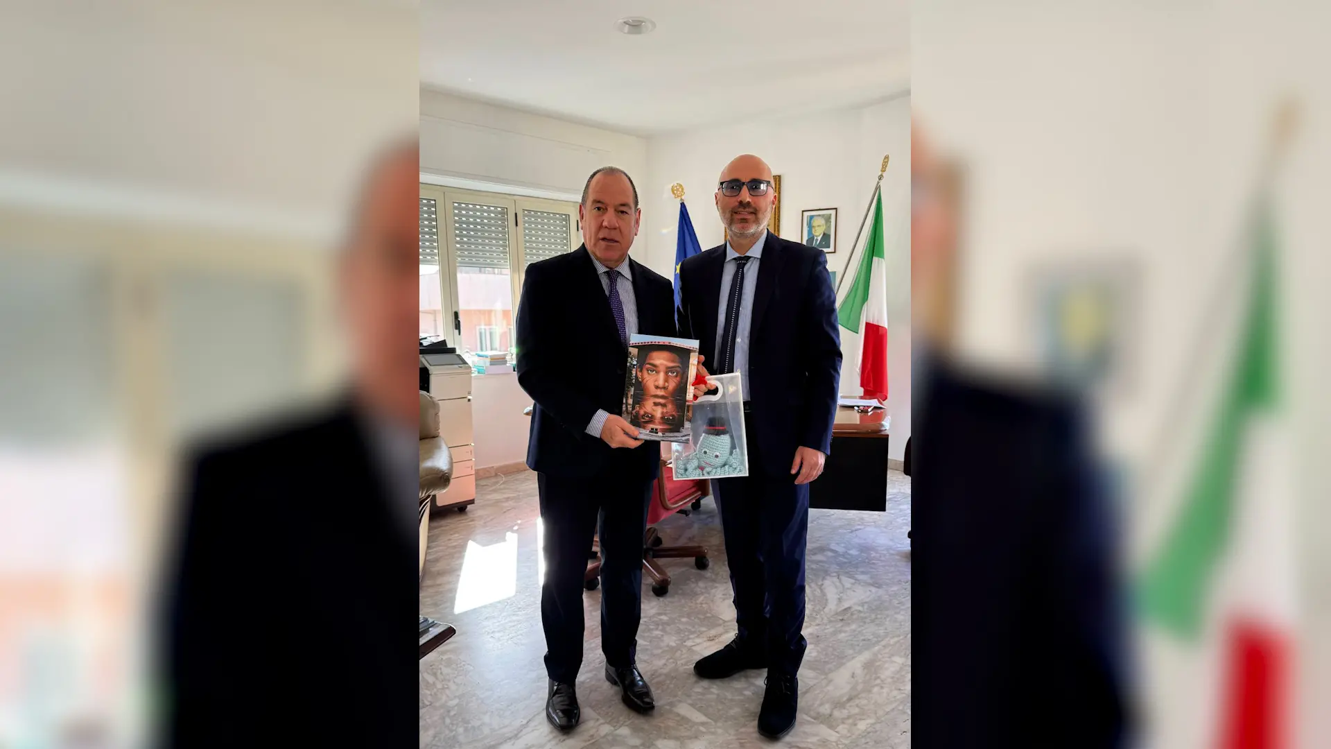 Nuovo commissariato\u00A0di Polizia a Diamante, il sindaco\u00A0accoglie\u00A0il questore di Cosenza Antonio Borelli\n