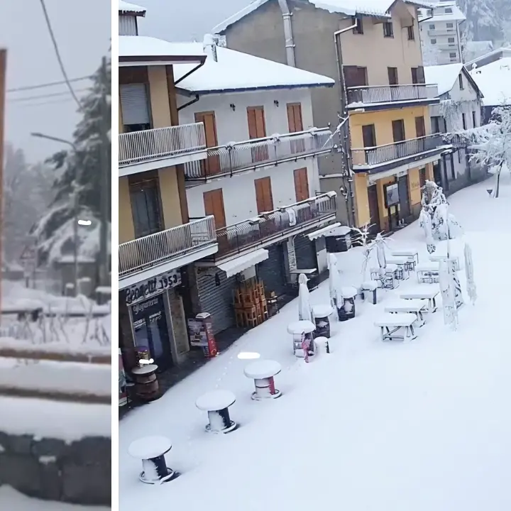 Sila e Pollino imbiancate, torna il magico spettacolo della neve in provincia di Cosenza\n