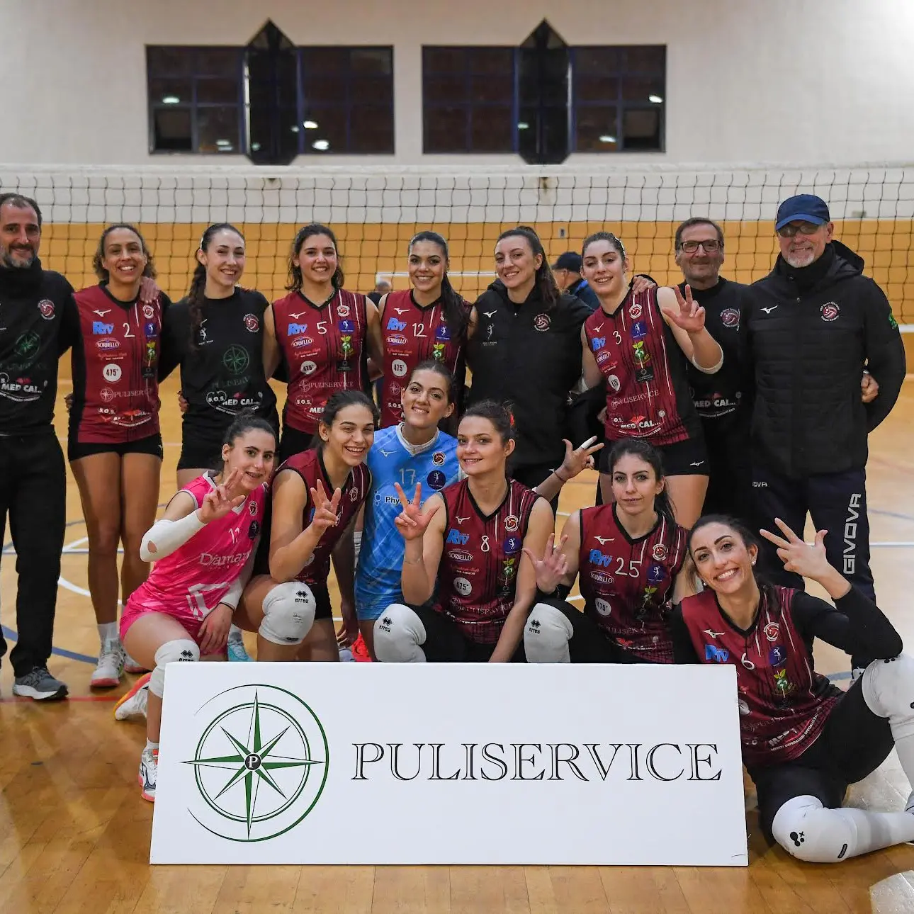 Puliservice capolista sempre vincente: ancora un 3-0\n