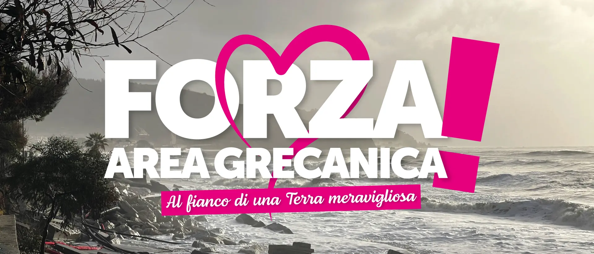 “Forza Area Grecanica!”, al fianco dei territori colpiti dal ciclone Harry:\u00A0parte dal Reggino la campagna del network LaC\n