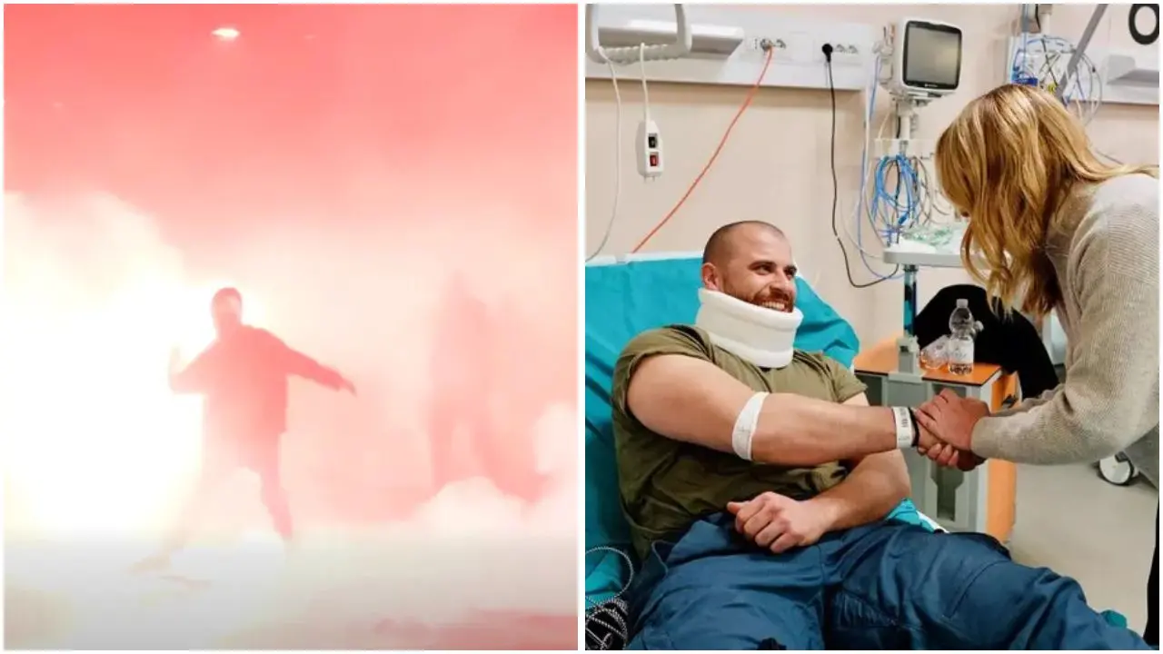 Scontri per Askatasuna, Meloni visita gli agenti feriti:\u00A0«Ripristineremo le regole in questo Paese»\n