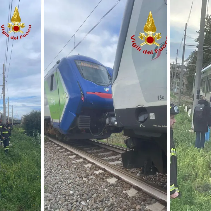 Intercity diretto a Reggio bloccato in prossimità di Ricadi: vigili del fuoco al lavoro per evacuare i passeggeri\n