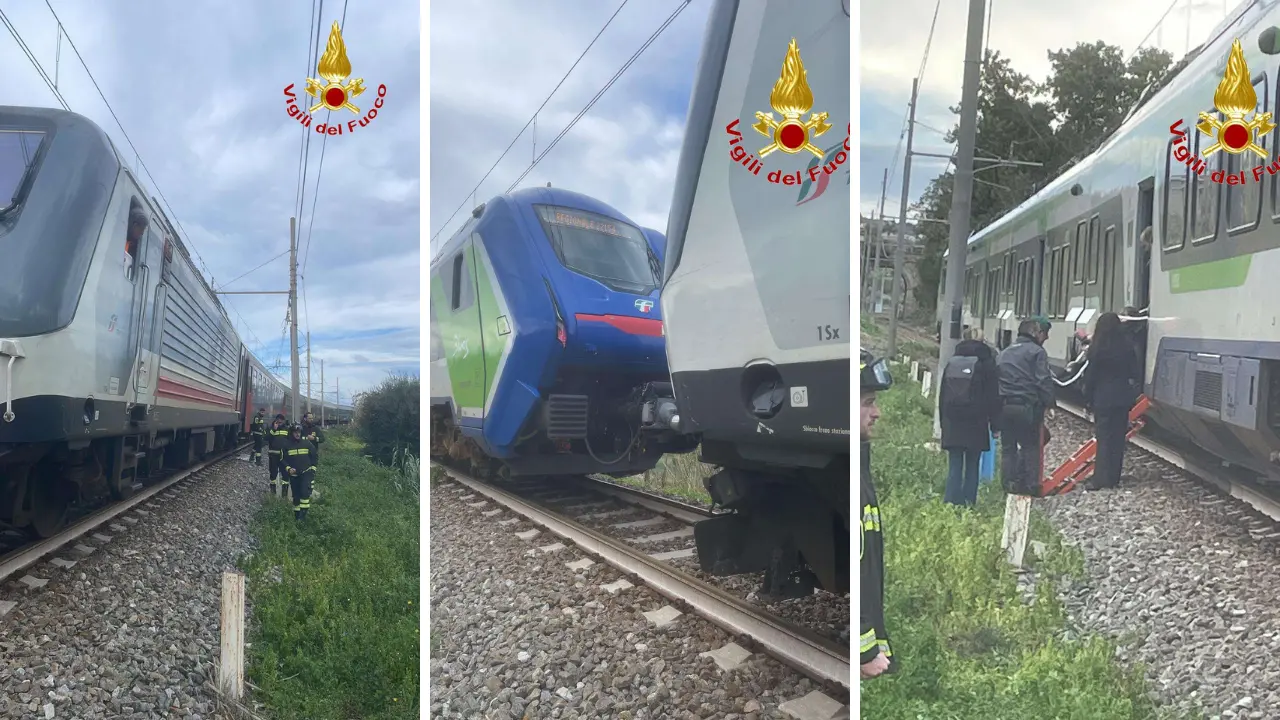 Intercity diretto a Reggio bloccato in prossimità di Ricadi: vigili del fuoco al lavoro per evacuare i passeggeri\n