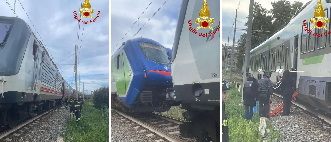 Intercity diretto a Reggio bloccato in prossimità di Ricadi: vigili del fuoco al lavoro per evacuare i passeggeri\n