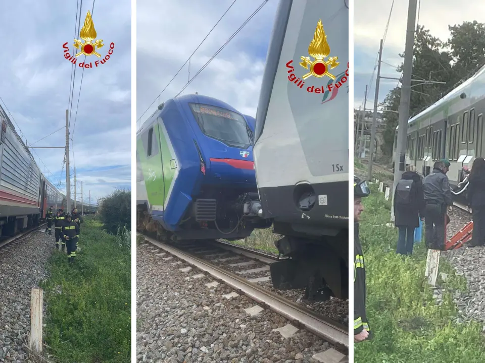 Intercity diretto a Reggio Calabria bloccato in prossimità di Ricadi: vigili del fuoco al lavoro per evacuare i passeggeri
