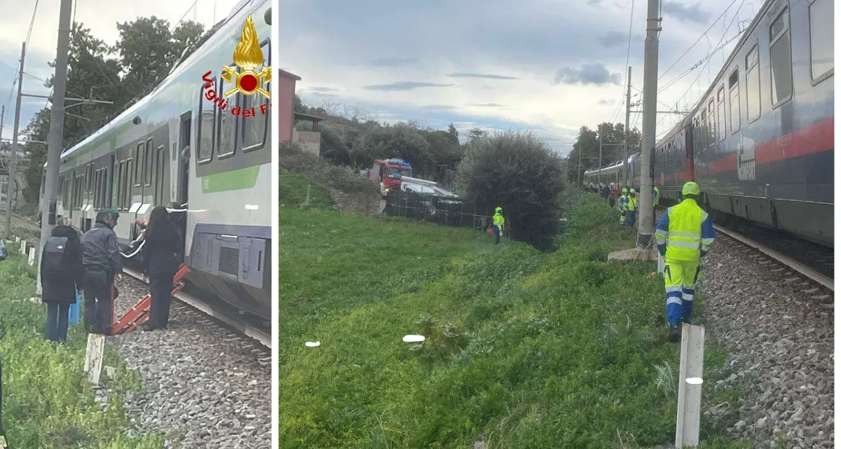 Intercity diretto a Reggio bloccato in Calabria: vigili del fuoco al lavoro per evacuare i passeggeri