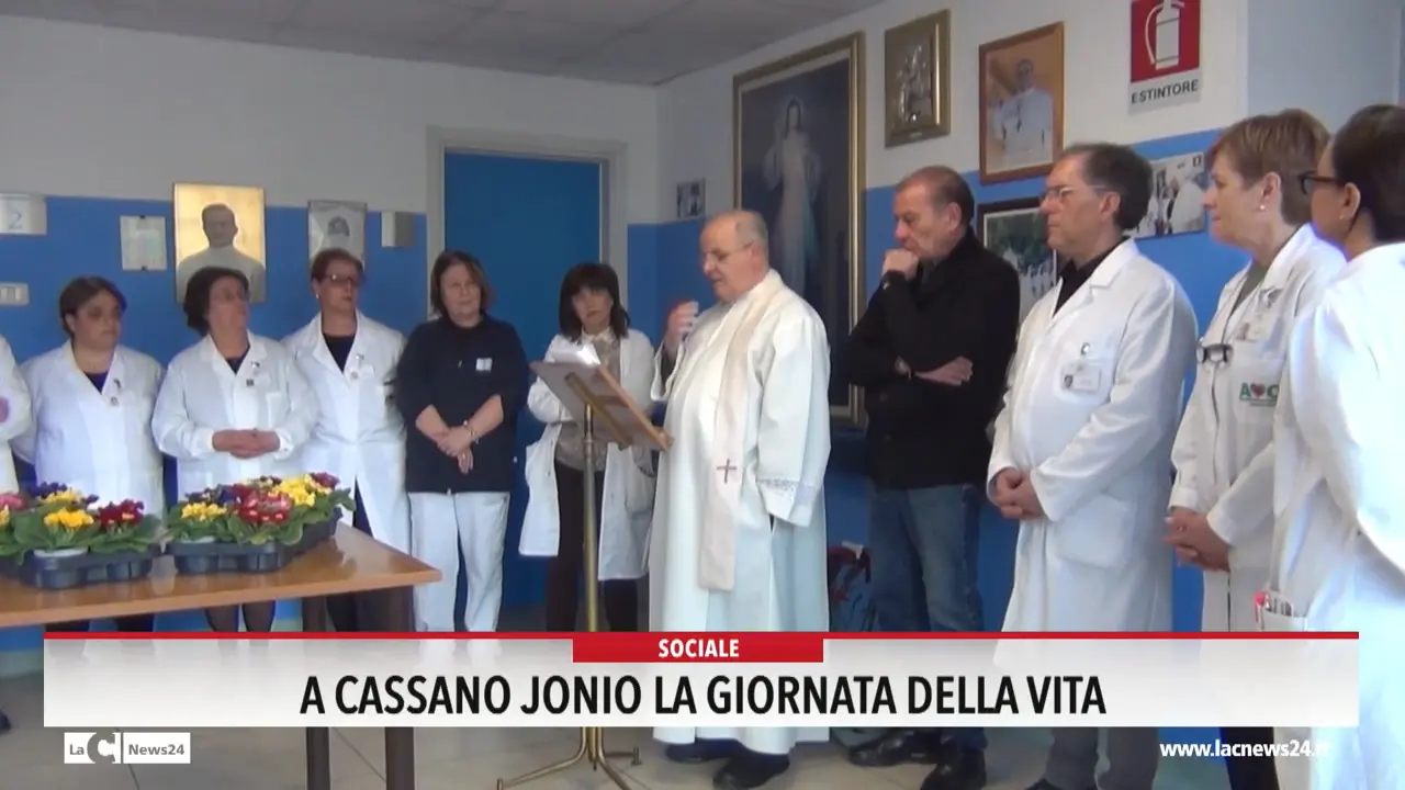 A Cassano Jonio la giornata della vita