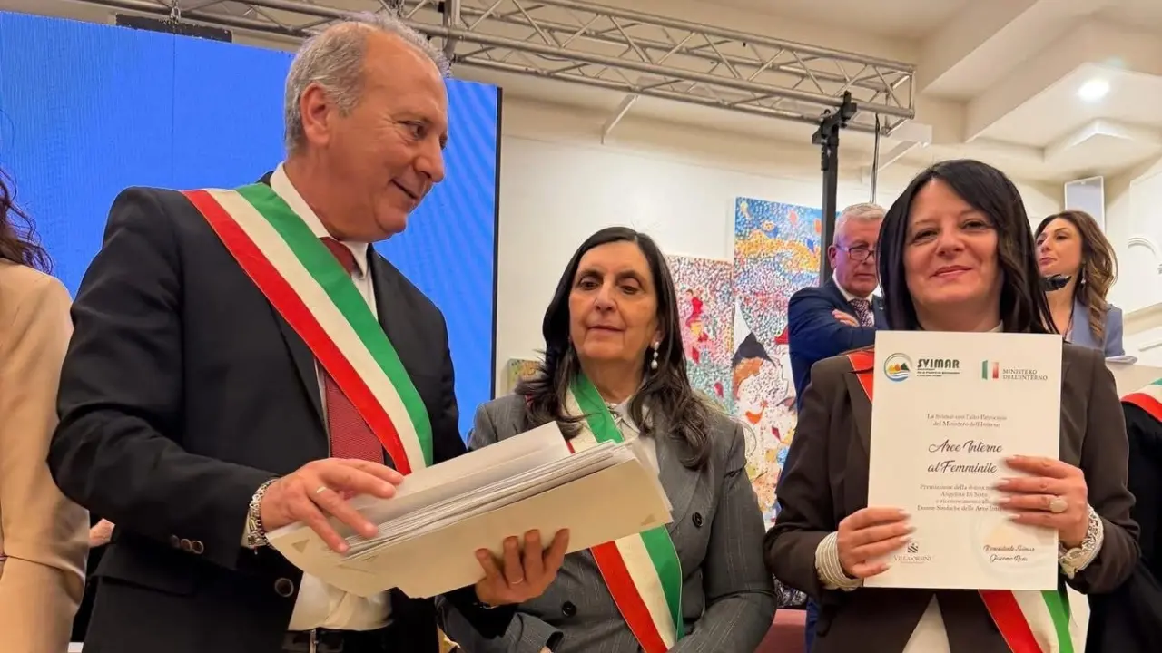 San Fili protagonista: premiata la sindaca Linda Cribari, tra le sindache del Sud