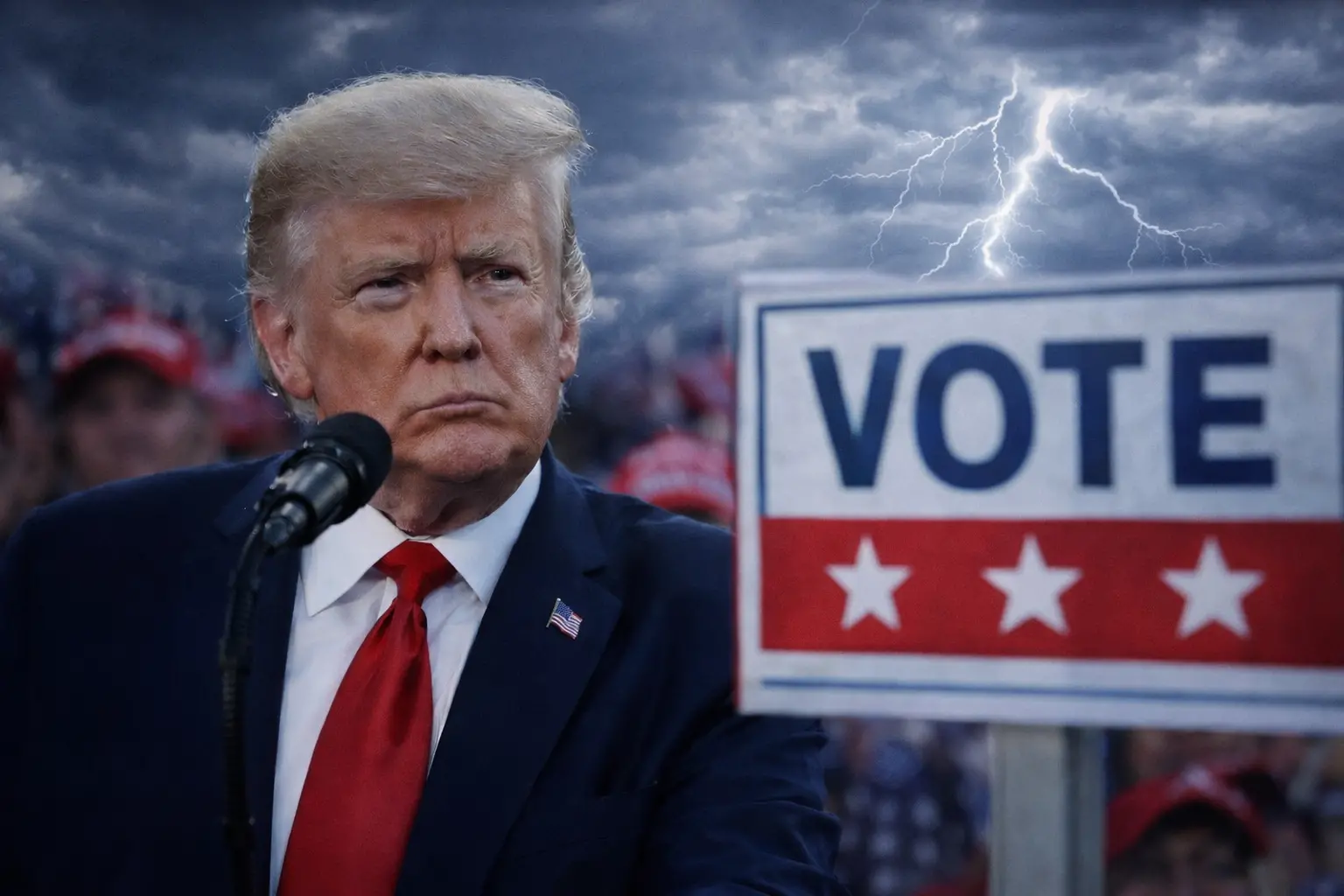 Trump adesso ha paura di perdere: la sua strategia aggressiva per restare attaccato alla poltrona\n