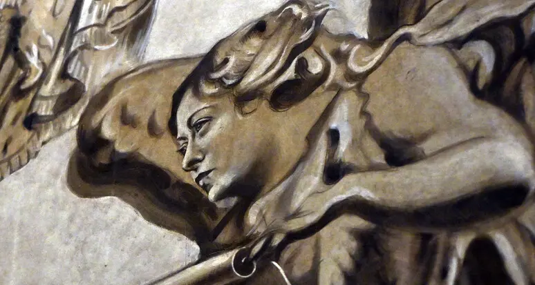 Angelo “ritoccato” con il volto di Giorgia Meloni: la Soprintendenza ordina la rimozione\u00A0\n