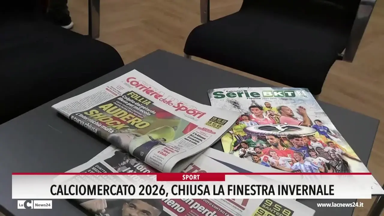 Calciomercato 2026, chiusa la finestra invernale
