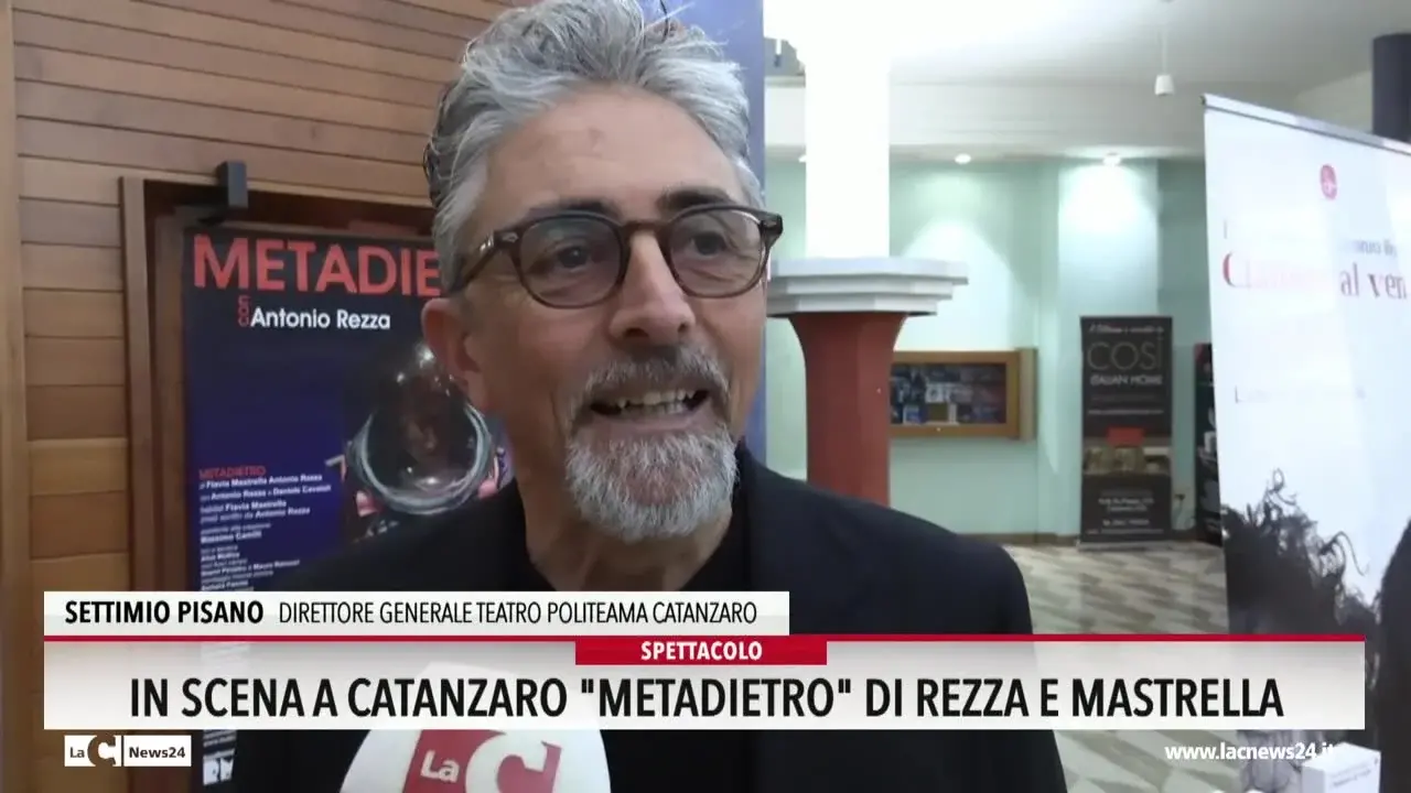 In scena a Catanzaro Metadietro di Rezza e Mastrella