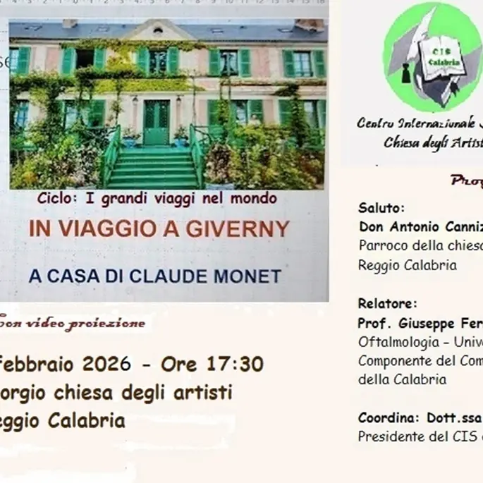 Il Centro Internazionale Scrittori della Calabria “A\u00A0casa di Claude Monet”\n