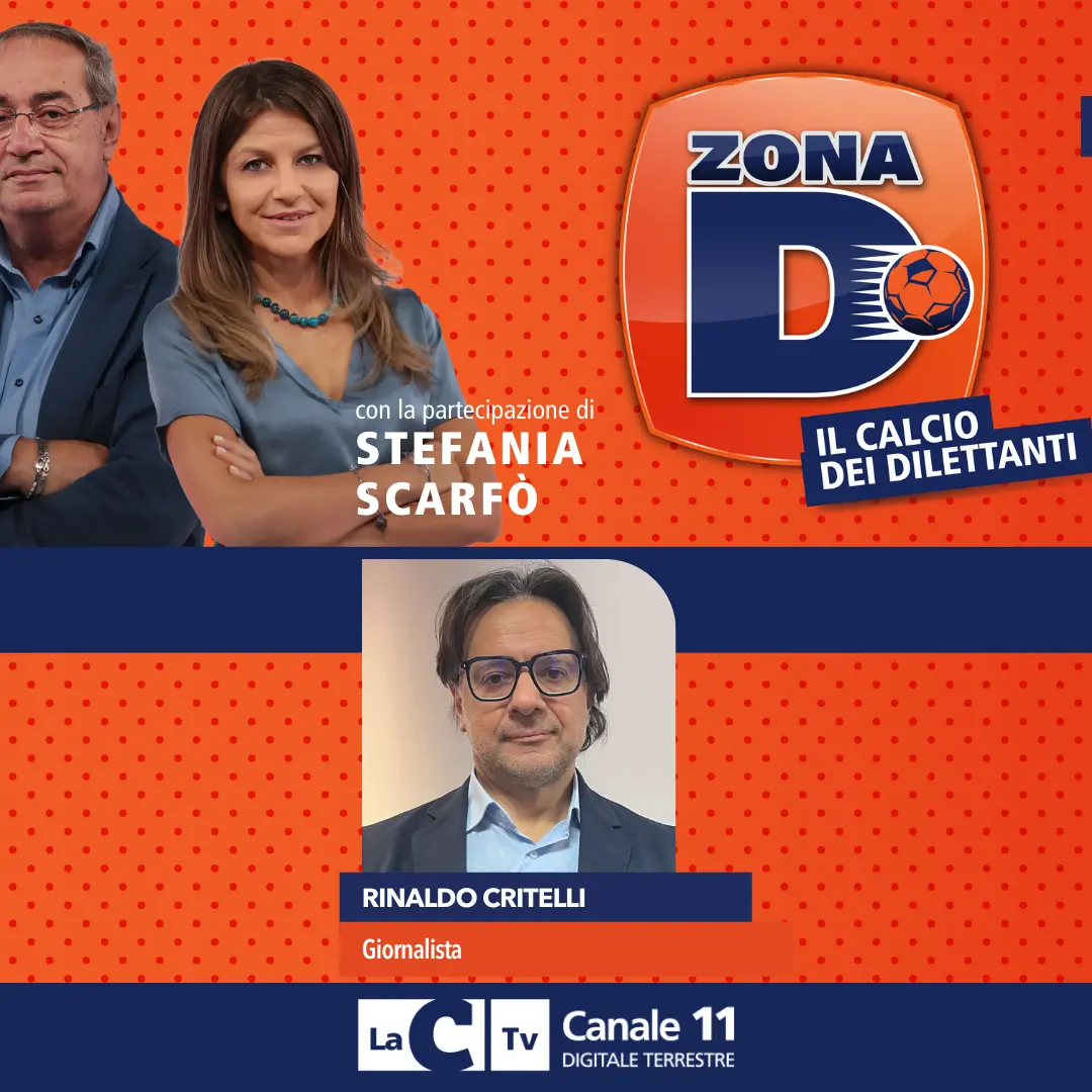 Zona D torna su LaC Tv: riflettori sulla ventiduesima giornata di Serie D\n