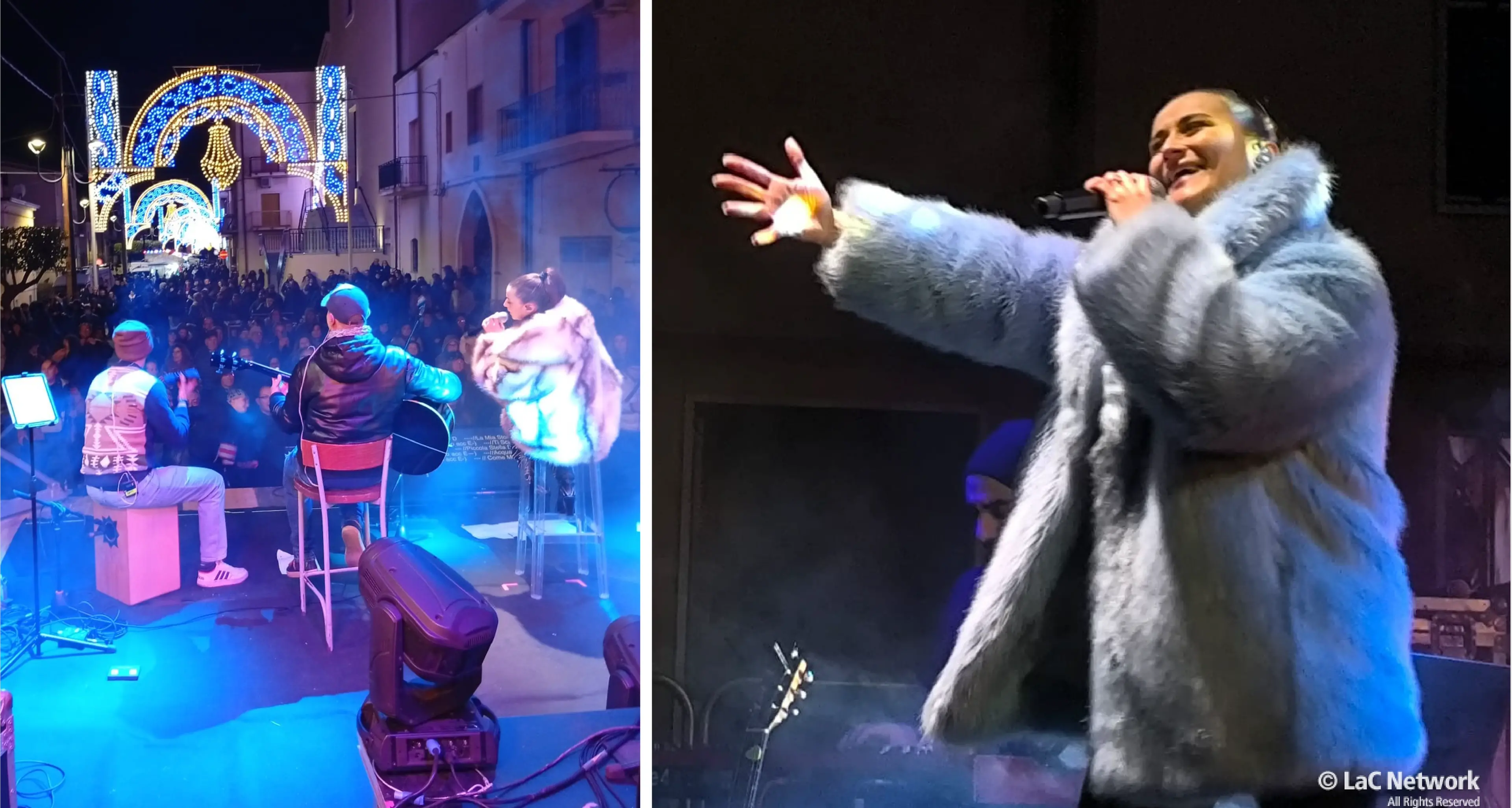 Nel Concerto di Lauropoli, Verdiana incanta: dopo \"Tale e Quale\" l’abbraccio alla sua Calabria\n