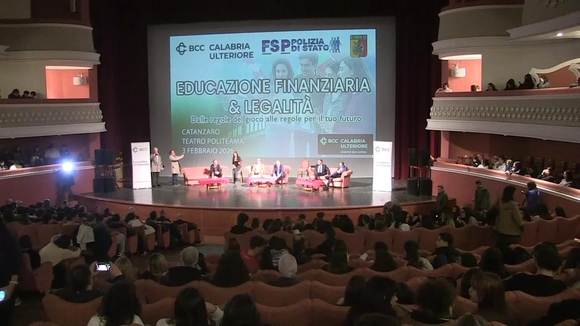 Educazione finanziaria & Legalità: BCC, Stato ed Istituzioni istruiscono gli studenti di Catanzaro