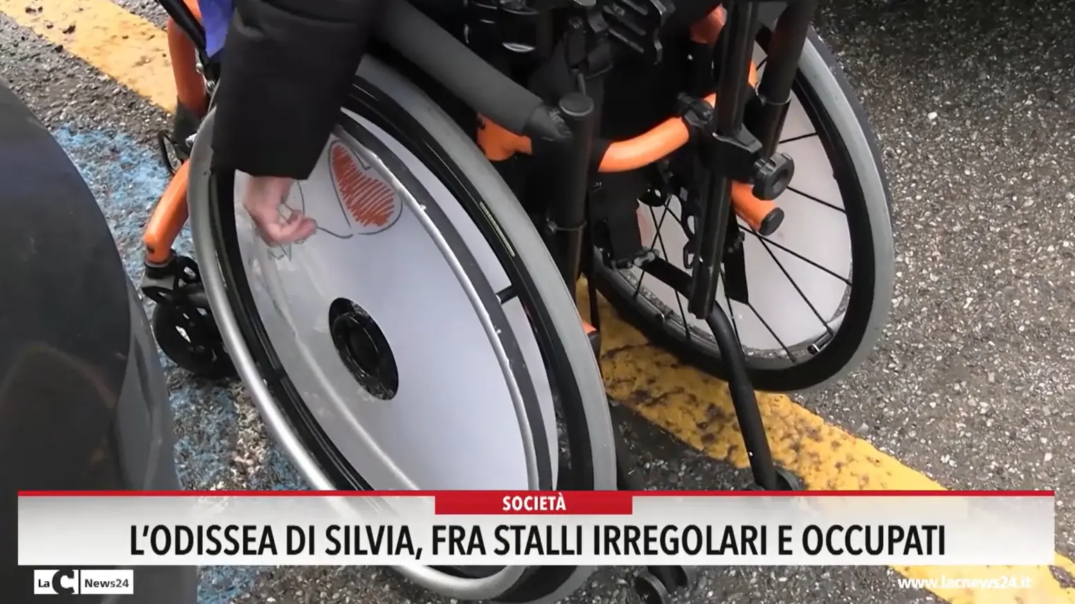 L'odissea di Silvia fra stalli irregolari e occupati