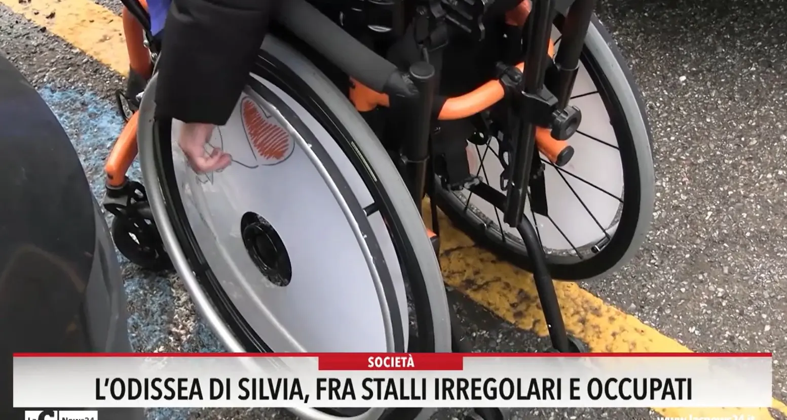 L'odissea di Silvia fra stalli irregolari e occupati