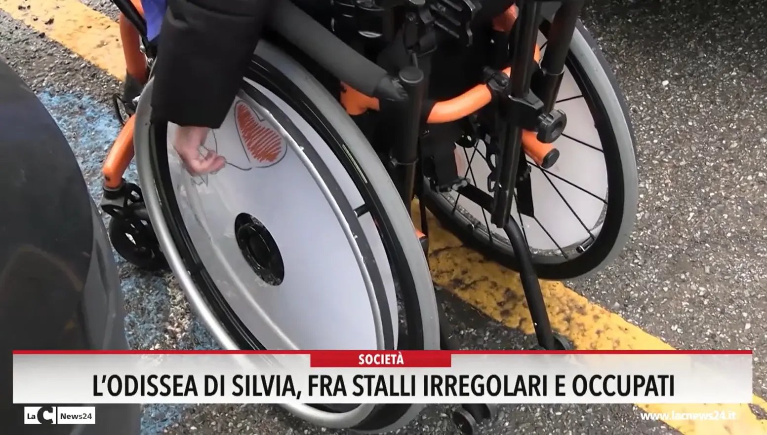 L'odissea di Silvia fra stalli irregolari e occupati