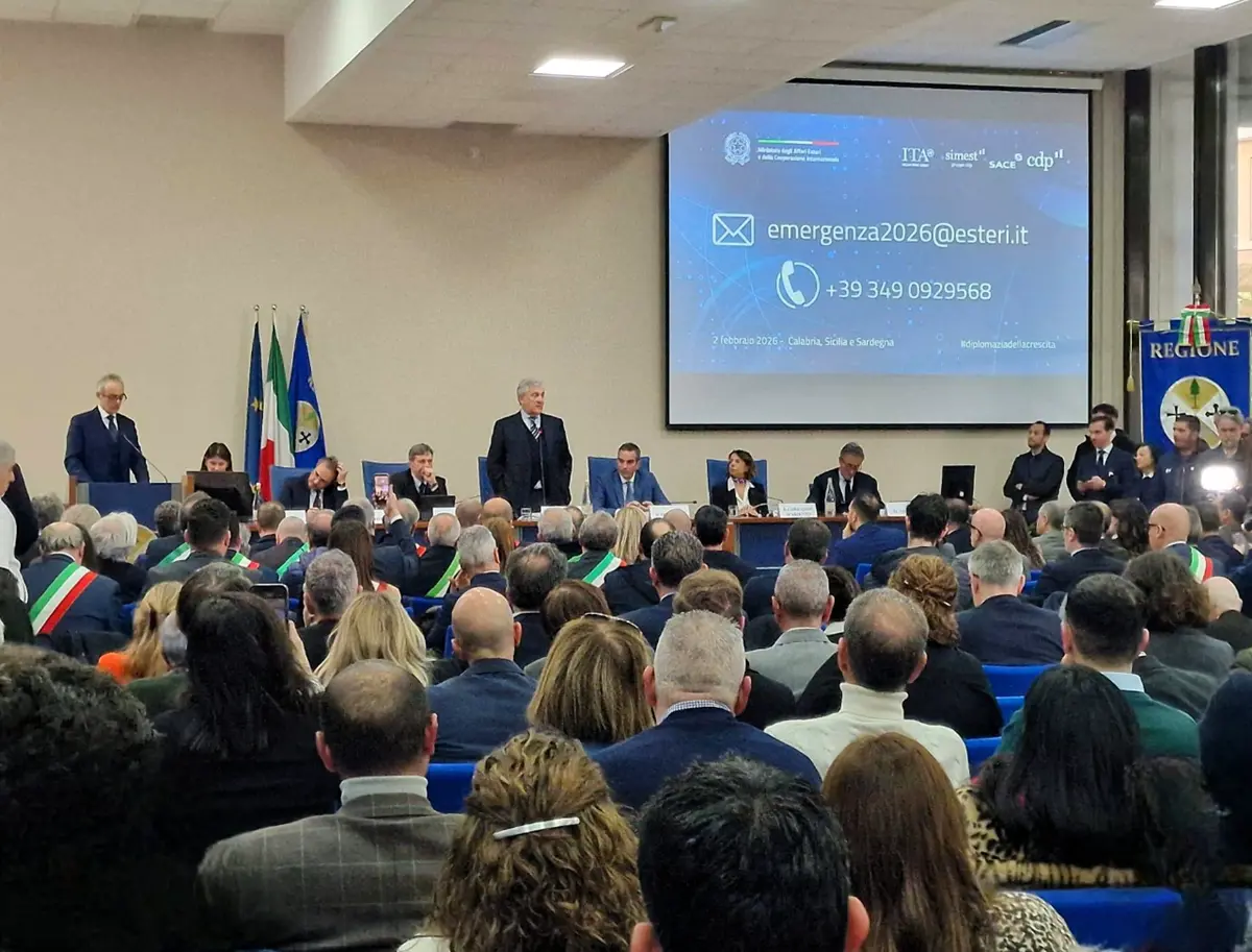 Tajani a Reggio,\u00A0Confcommercio e Sib all’incontro istituzionale in Consiglio Regionale\n