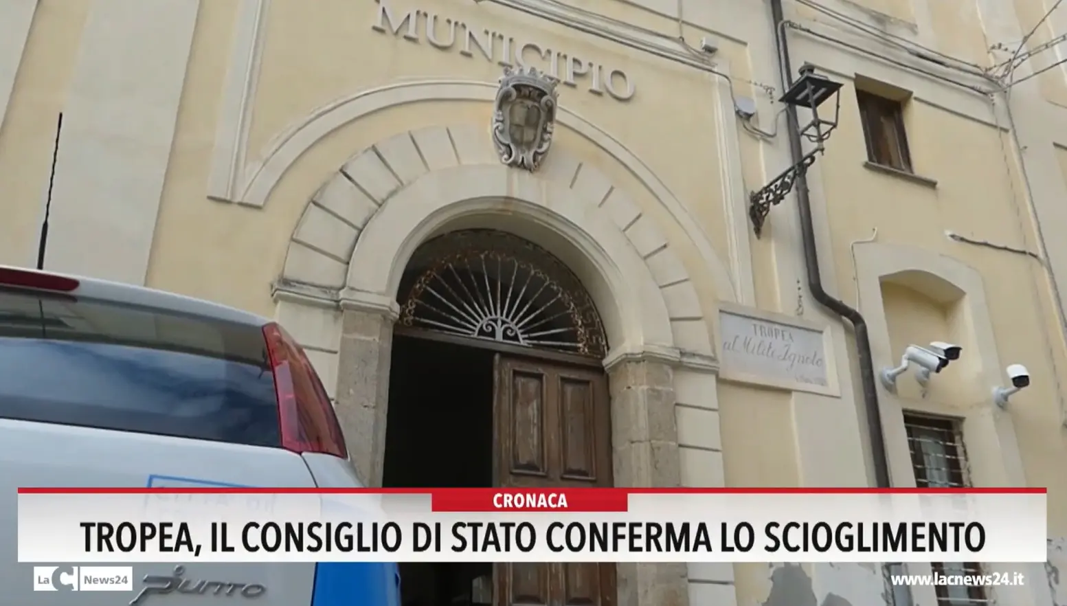 Tropea, il Consiglio di Stato conferma lo scioglimento