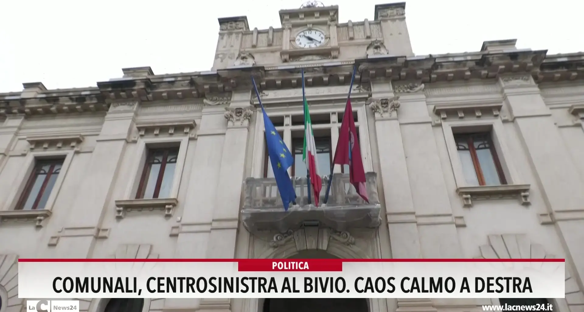 Comunali centrosinistra al bivio caos calmo a destra