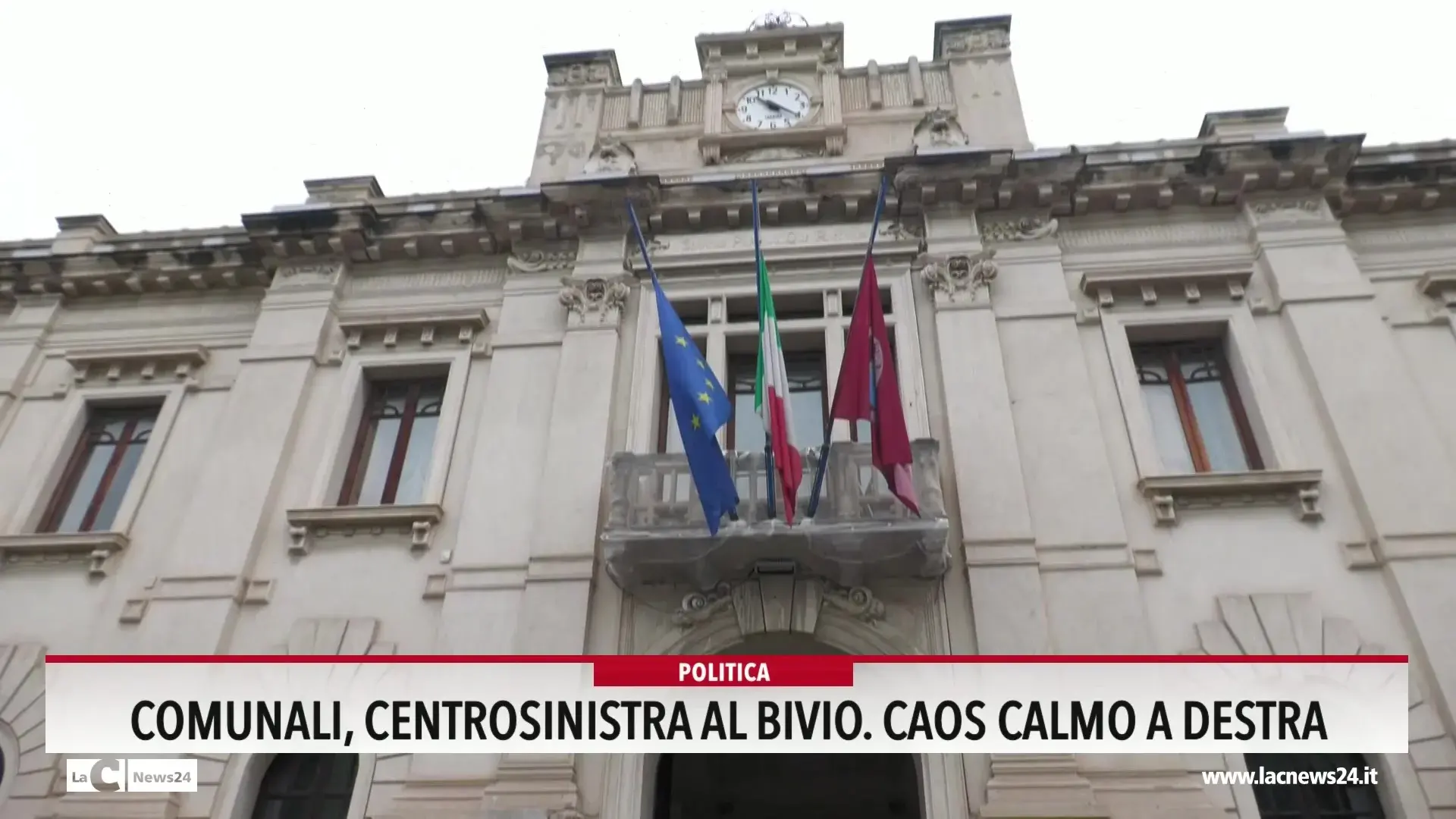 Comunali centrosinistra al bivio caos calmo a destra