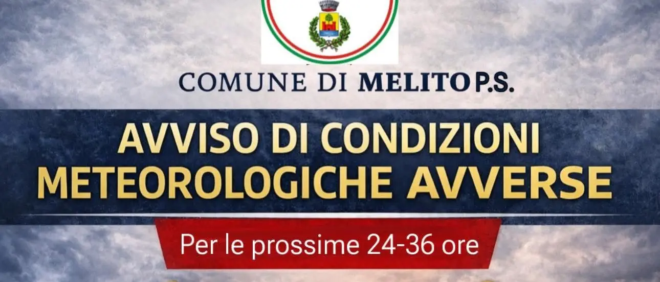 Previsto vento forte e mareggiate, le raccomandazioni alla cittadinanza dal Comune di Melito Porto Salvo\n