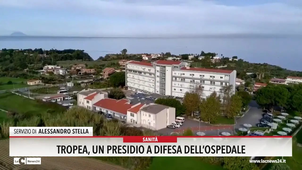 Tropea, un presidio a difesa dell'Ospedale