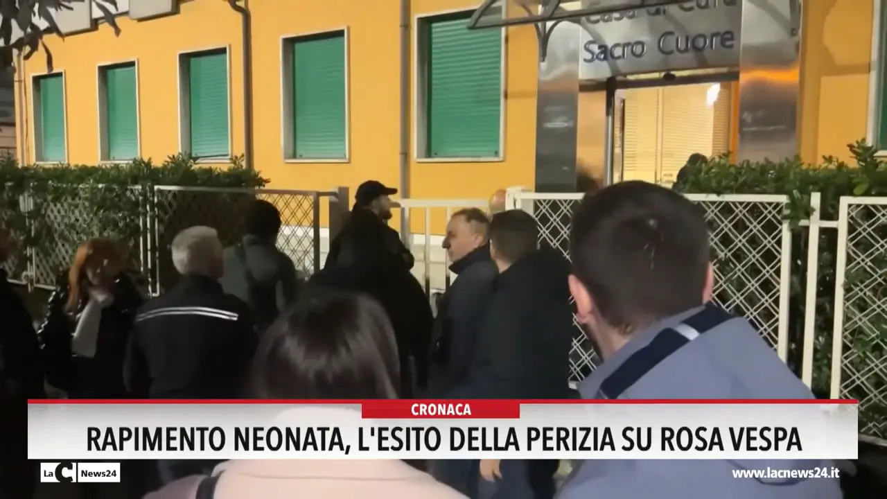 Rapimento neonata, l'esito della perizia su Rosa Vespa