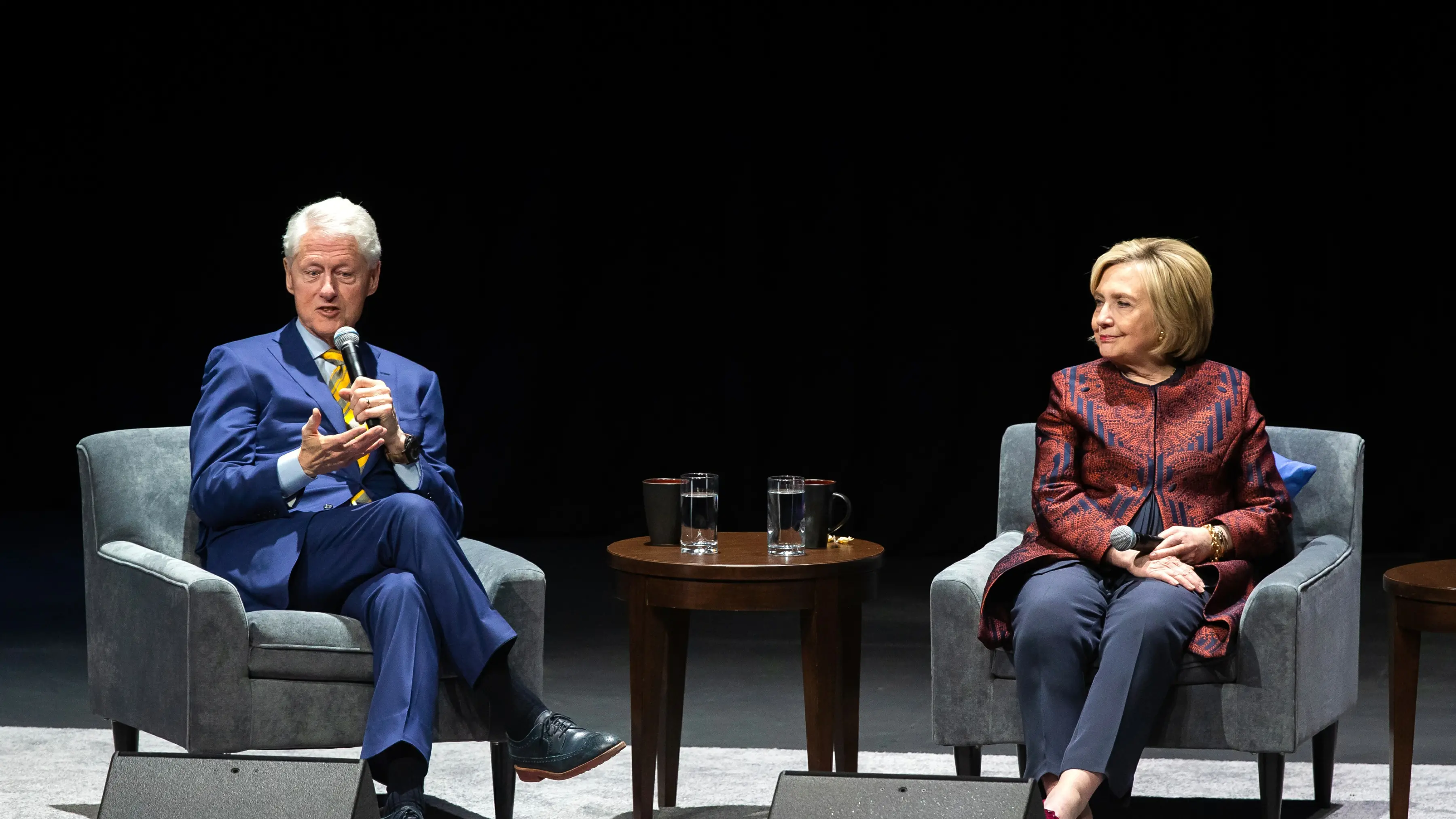 <p>Bill e Hillary Clinton</p>\\n , INSTAR Images