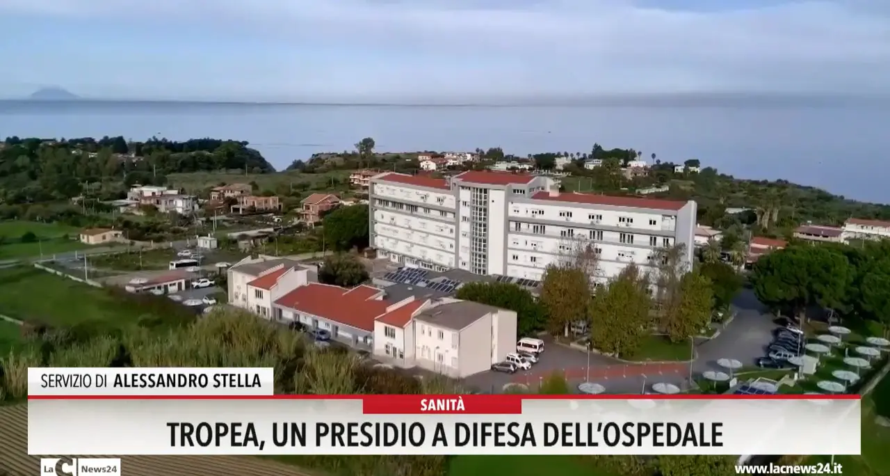 Tropea, un presidio a difesa dell'ospedale