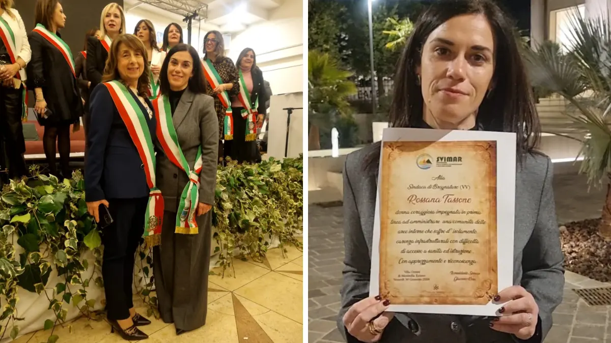 La sindaca di Brognaturo Rossana Tassone tra le 126 prime cittadine del Sud premiate per il loro impegno nelle aree interne\n
