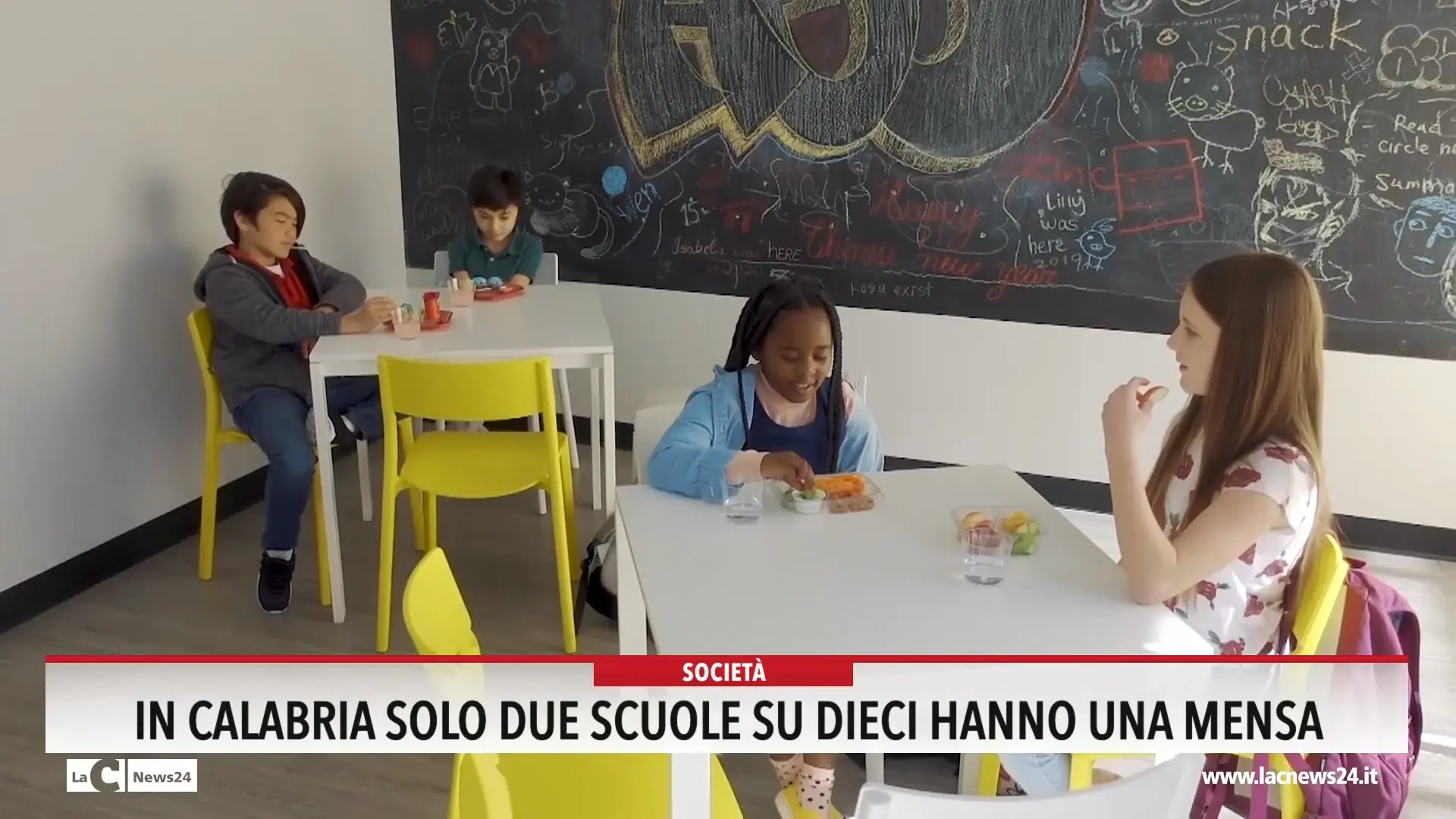 In Calabria solo due scuole su dieci hanno una mensa